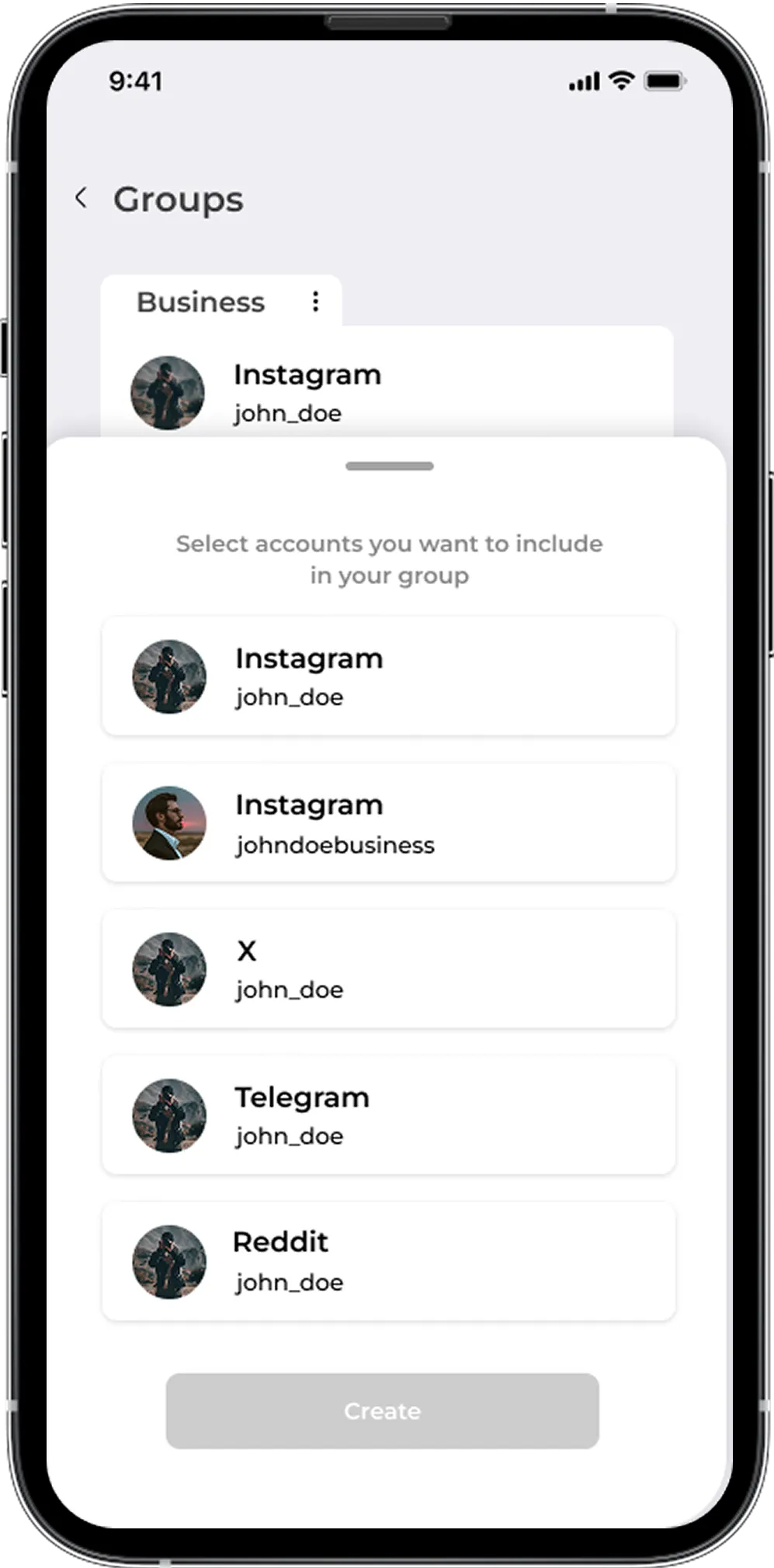 KI-Content-Planer Benutzeroberfläche